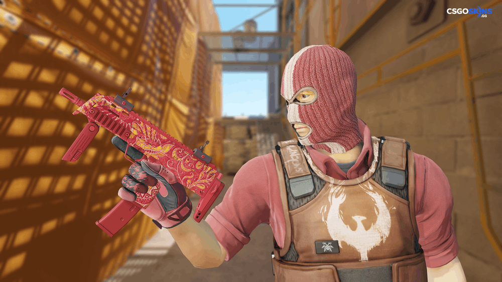 MP7 | Coral Paisley Artwork