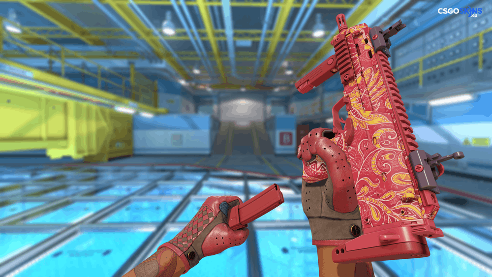 MP7 | Coral Paisley Artwork