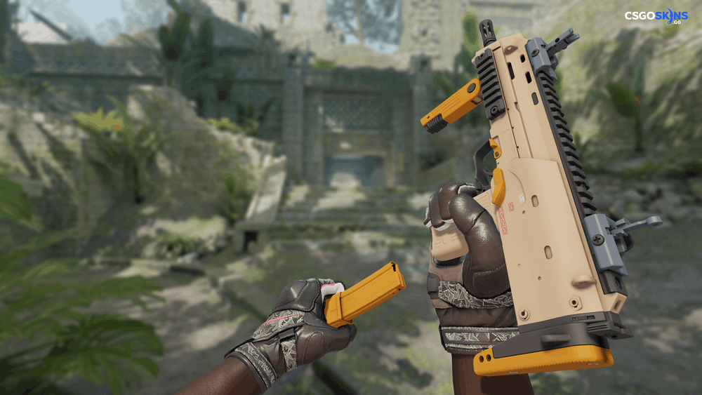 MP7 | Short Ochre Artwork