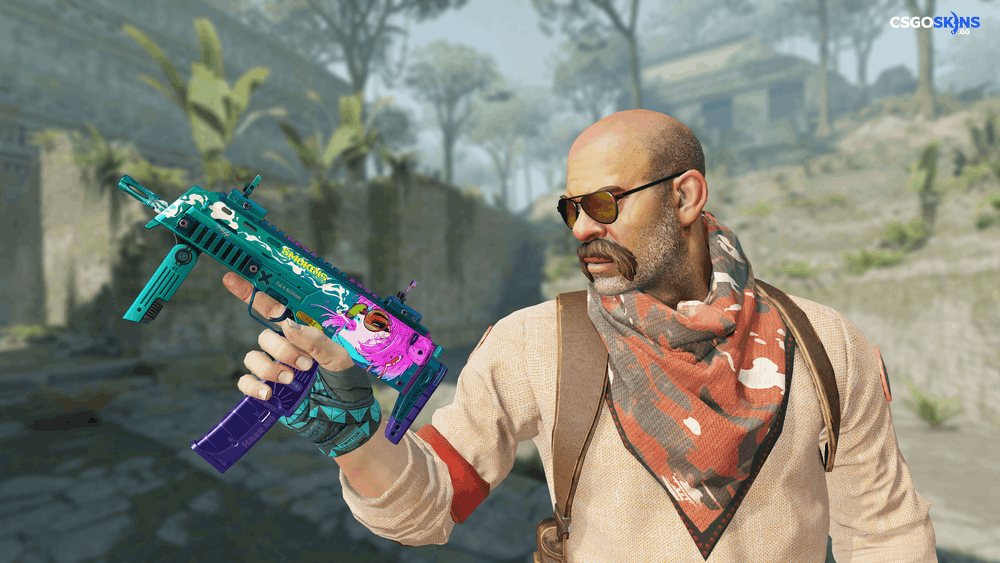 MP7 | Smoking Kills Artwork