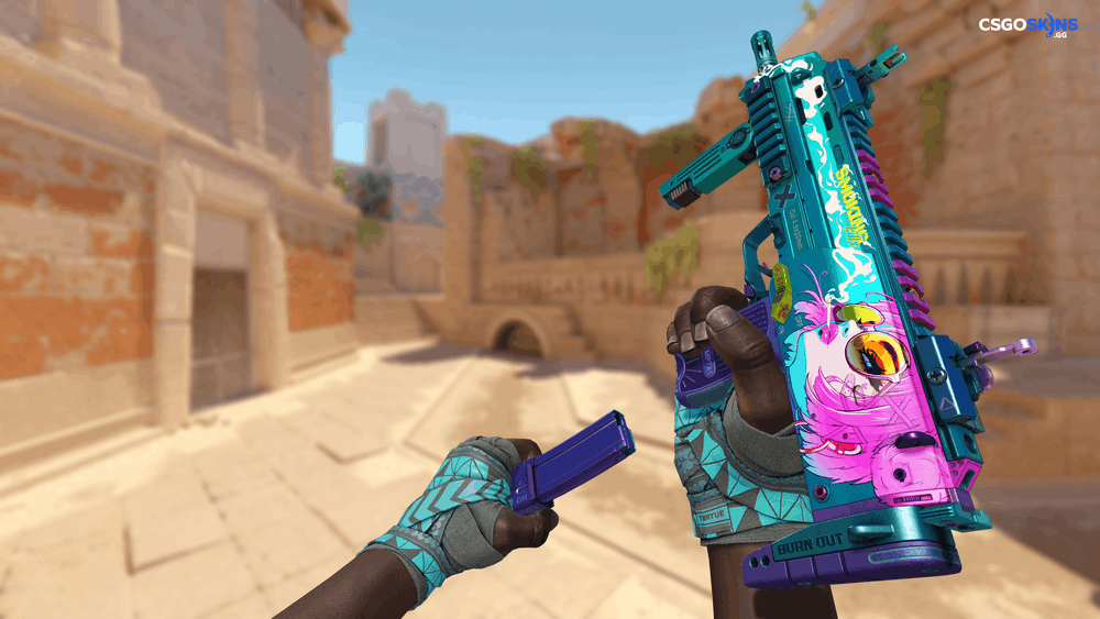 MP7 | Smoking Kills Artwork