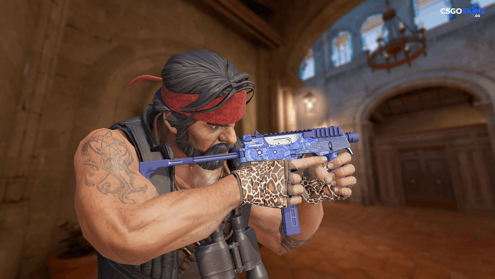 MP9 | Cobalt Paisley Artwork
