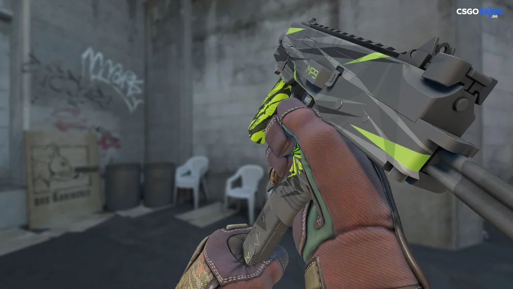 MP9 | Deadly Poison Artwork