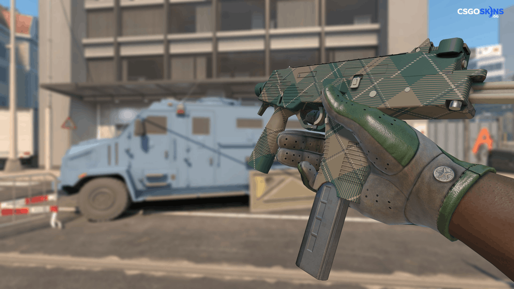 MP9 | Green Plaid Artwork