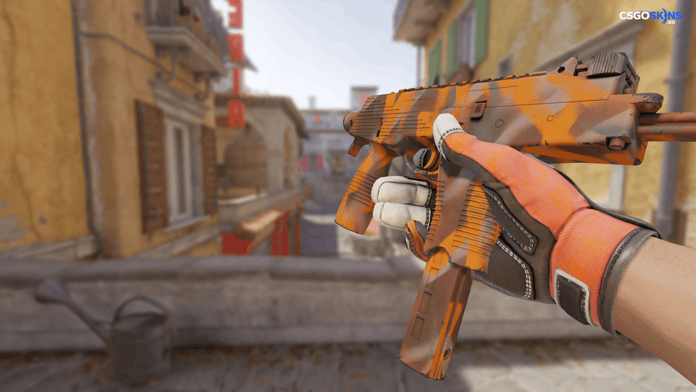 MP9 | Orange Peel Artwork