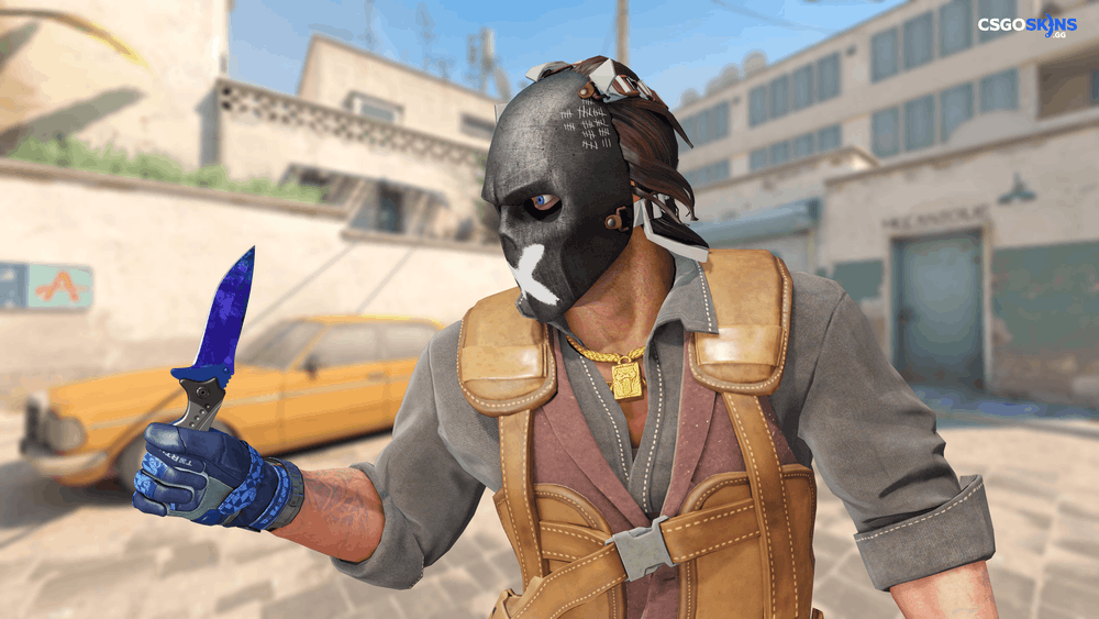 ★ Nomad Knife | Doppler Sapphire Artwork