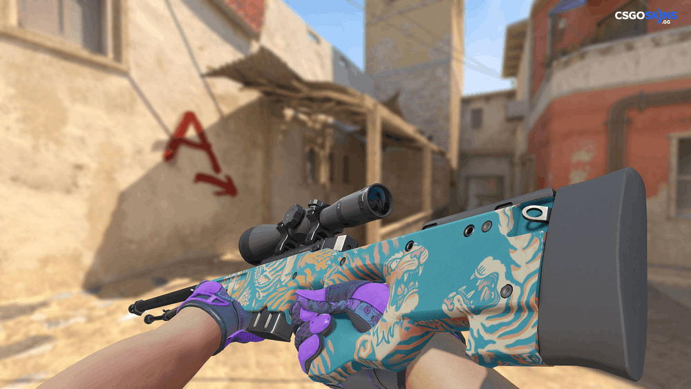 AWP | Silk Tiger Artwork