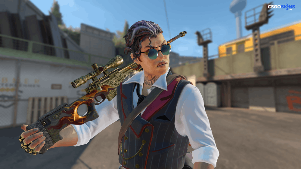 AWP | Sovereign Flame Artwork