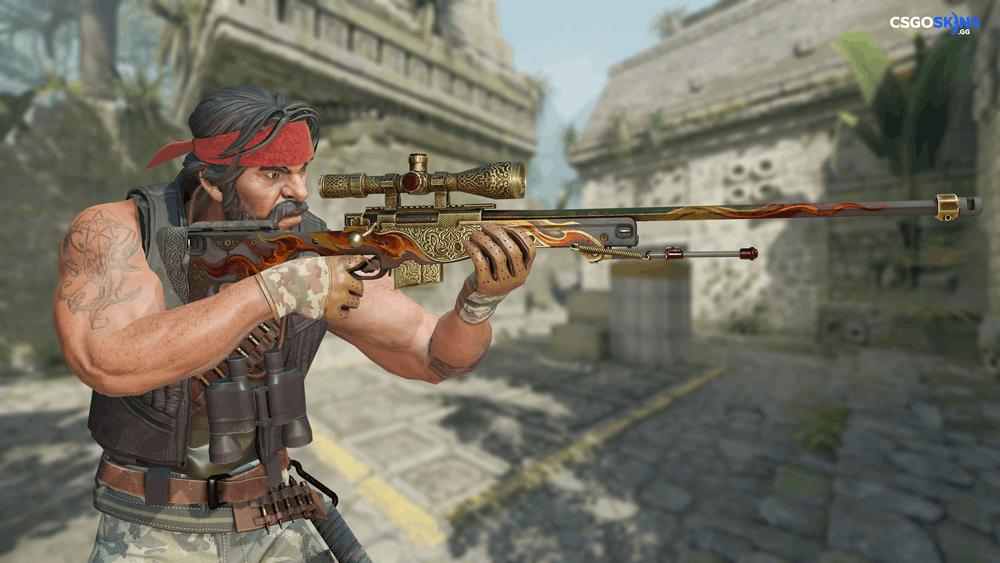 AWP | Sovereign Flame Artwork