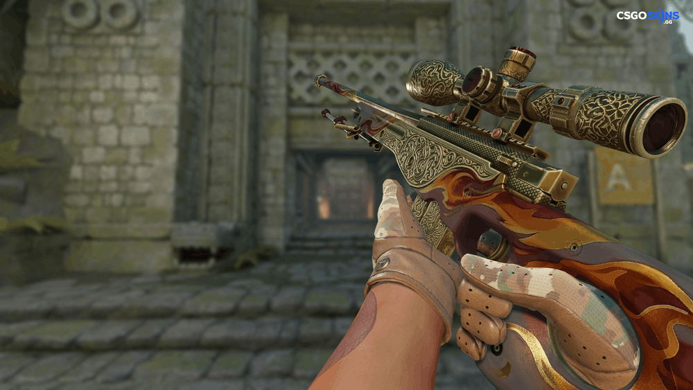 AWP | Sovereign Flame Artwork