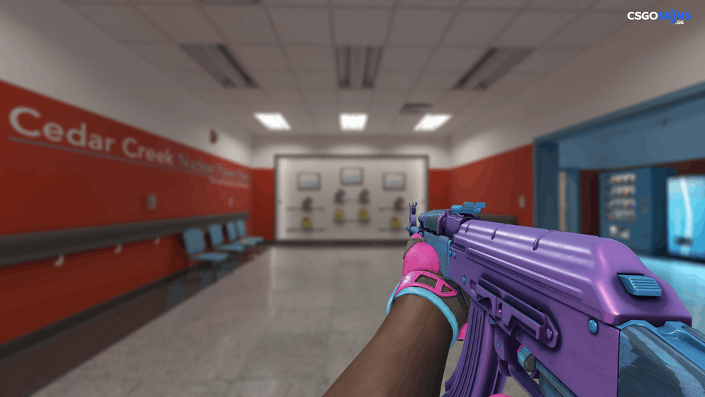 AK-47 | Midnight Laminate Artwork