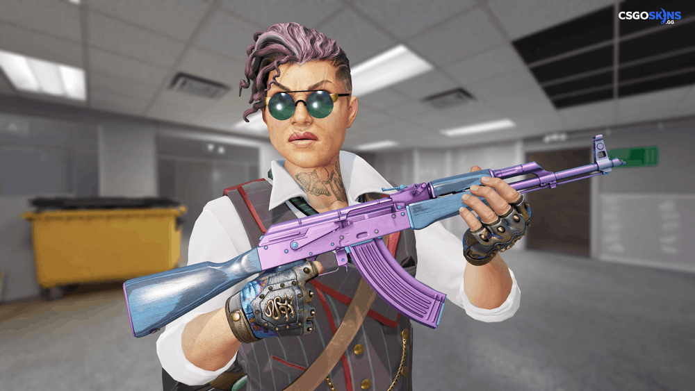 AK-47 | Midnight Laminate Artwork