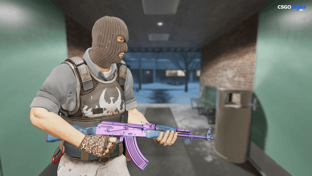 AK-47 | Midnight Laminate Artwork