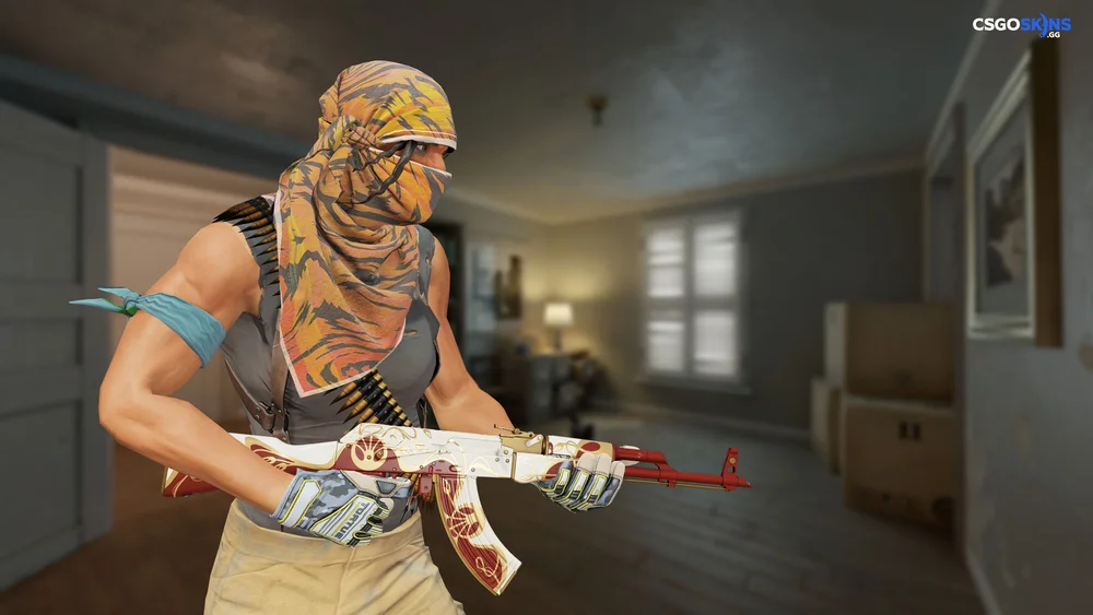 AK-47 | Nouveau Rouge Artwork