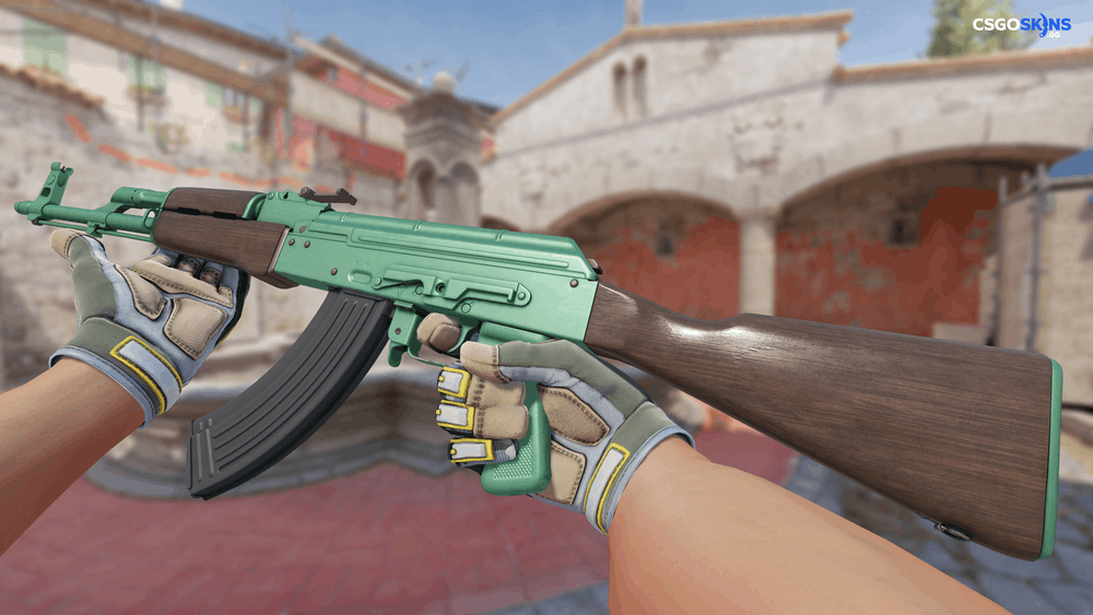 AK-47 | Wintergreen Artwork