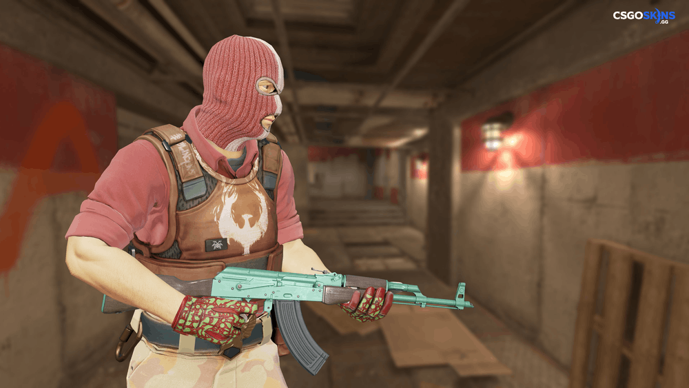 AK-47 | Wintergreen Artwork
