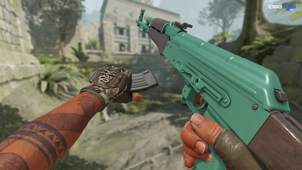 AK-47 | Wintergreen Artwork