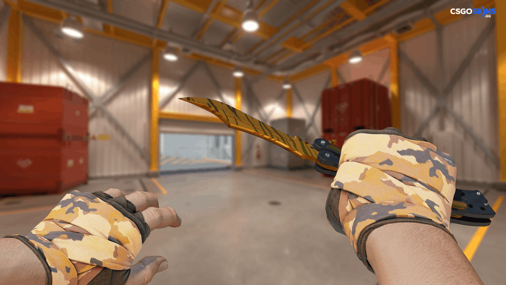 ★ Butterfly Knife | Tiger Tooth Artwork