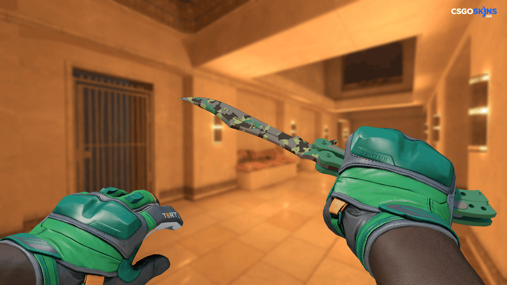 ★ Butterfly Knife | Boreal Forest Artwork