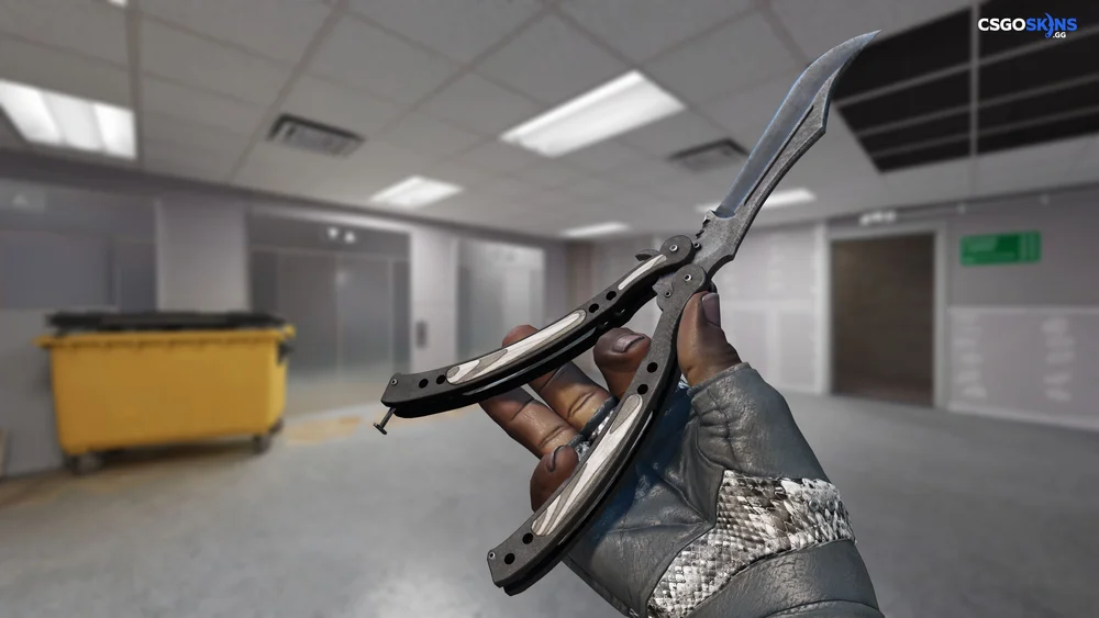 ★ Butterfly Knife | Black Laminate Artwork