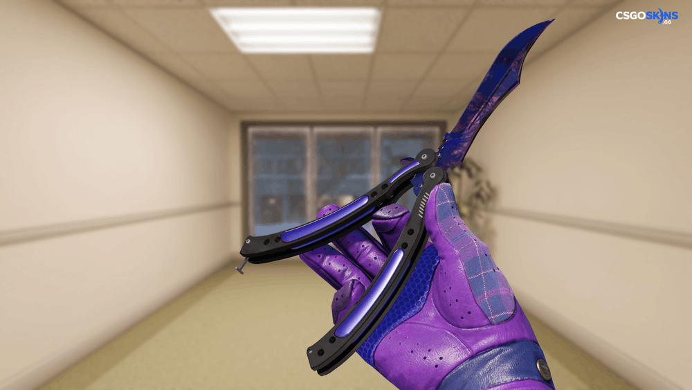 ★ Butterfly Knife | Doppler Black Pearl Artwork