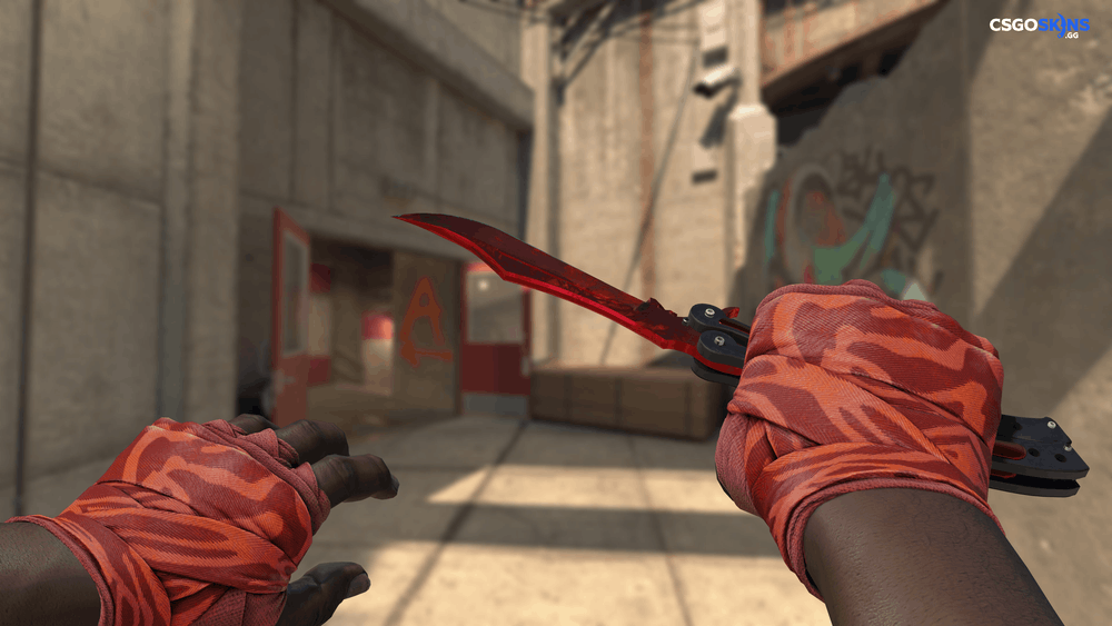 ★ Butterfly Knife | Doppler Ruby Artwork