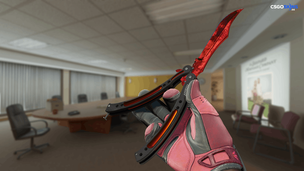 ★ Butterfly Knife | Doppler Ruby Artwork