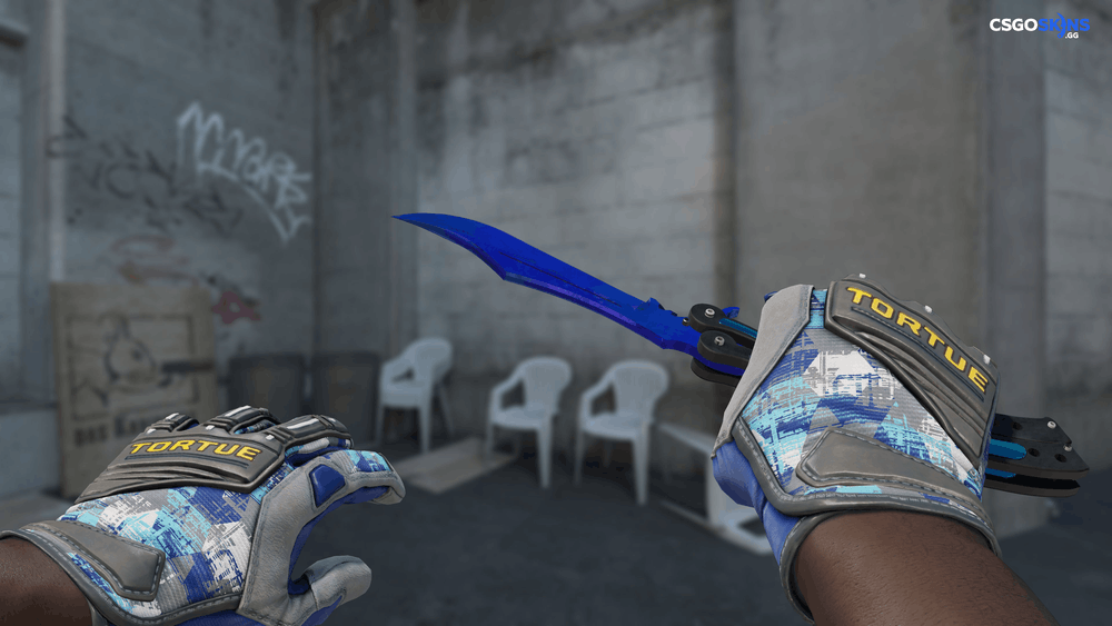 ★ Butterfly Knife | Doppler Sapphire Artwork