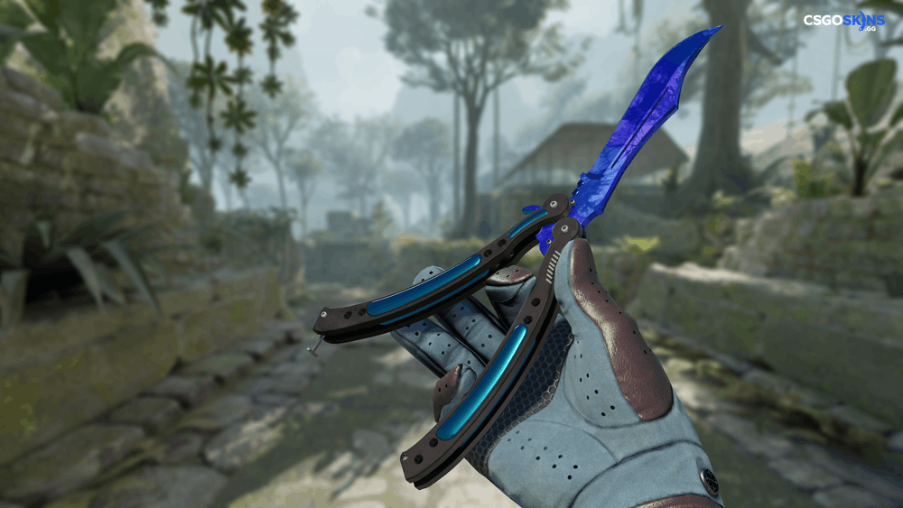 ★ Butterfly Knife | Doppler Sapphire Artwork