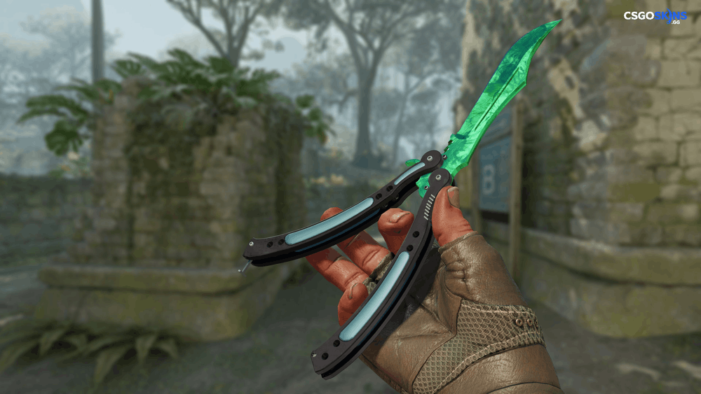 ★ Butterfly Knife | Gamma Doppler Emerald Artwork