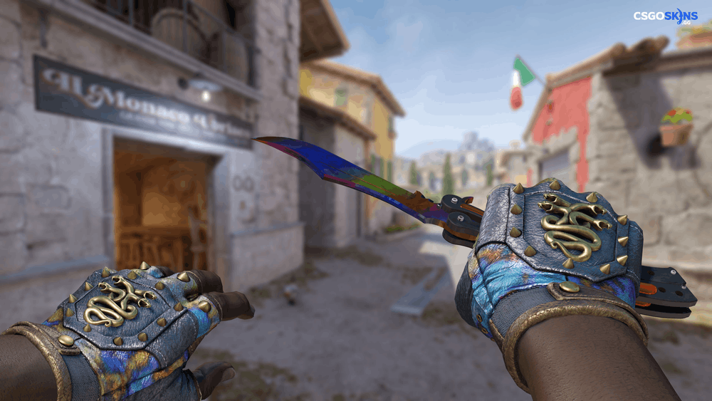 ★ Butterfly Knife | Marble Fade Artwork