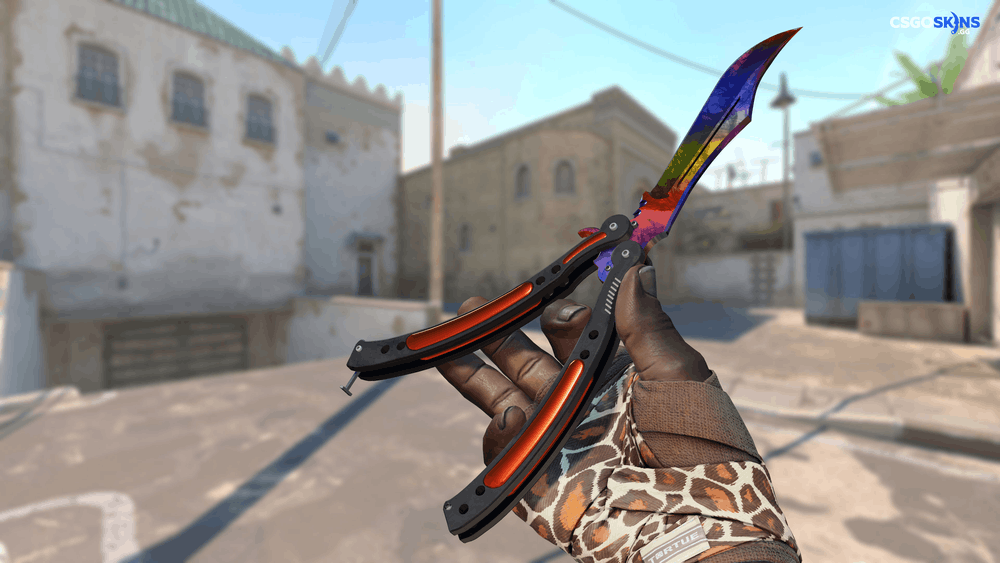 ★ Butterfly Knife | Marble Fade Artwork