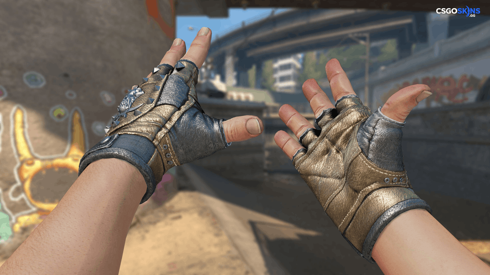 ★ Bloodhound Gloves | Bronzed Artwork