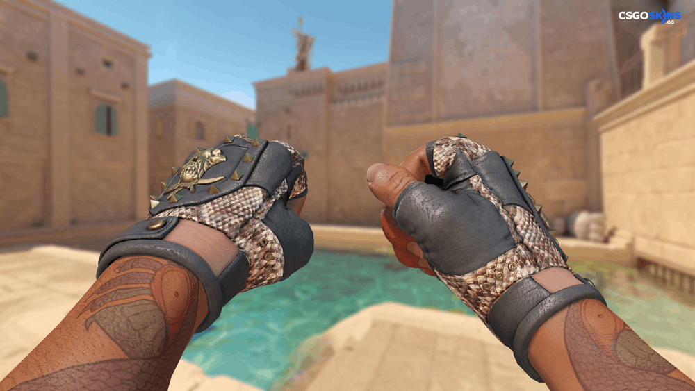 ★ Bloodhound Gloves | Snakebite Artwork