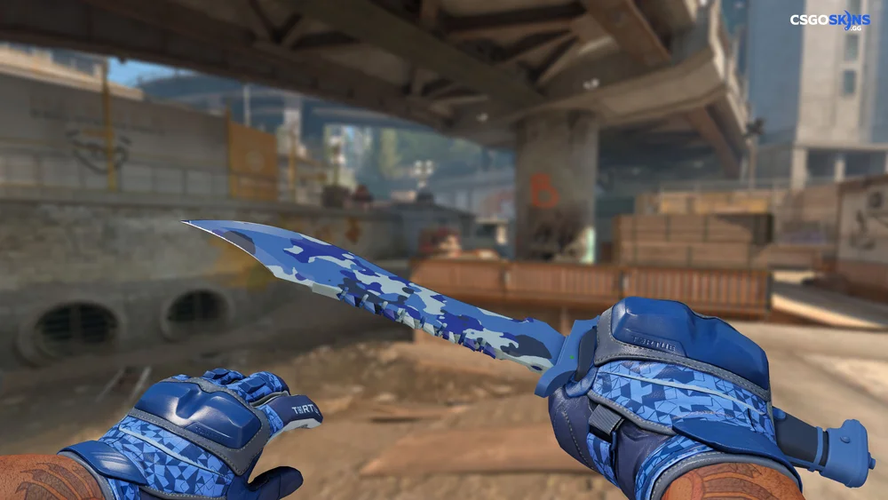 ★ Bowie Knife | Bright Water Artwork