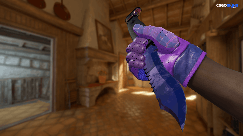 ★ Bowie Knife | Doppler Black Pearl Artwork