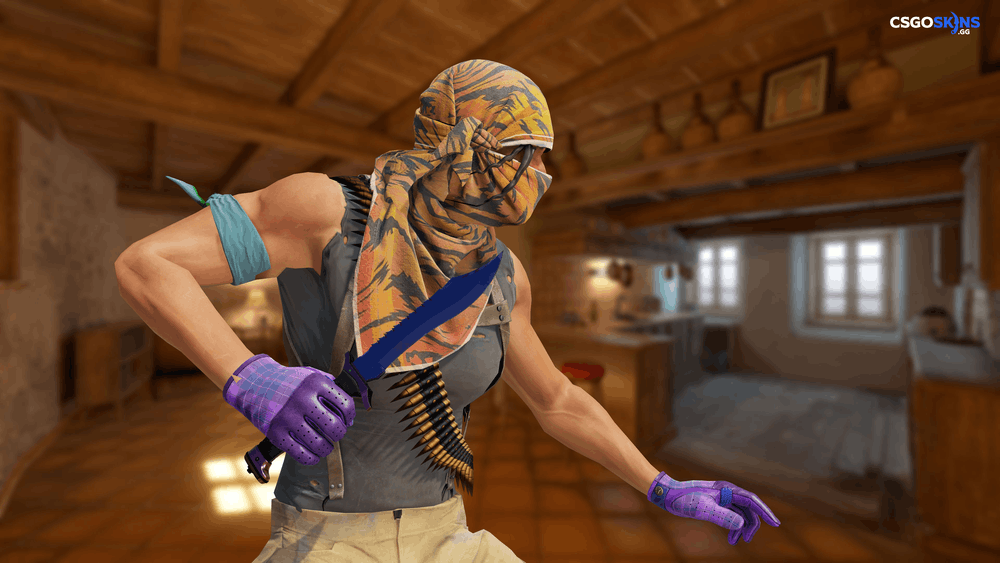 ★ Bowie Knife | Doppler Black Pearl Artwork