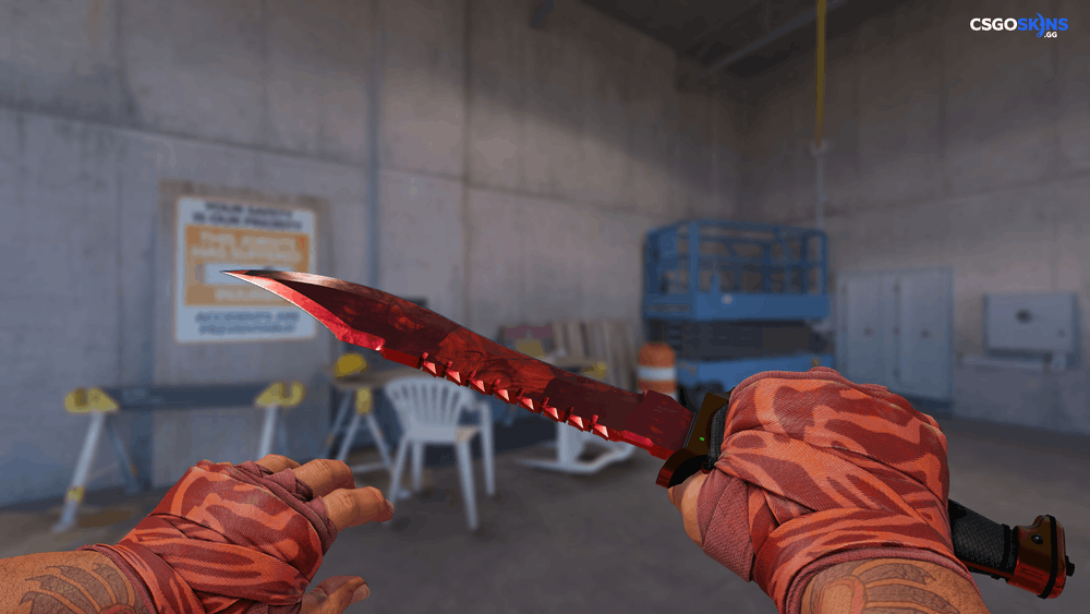 ★ Bowie Knife | Doppler Ruby Artwork