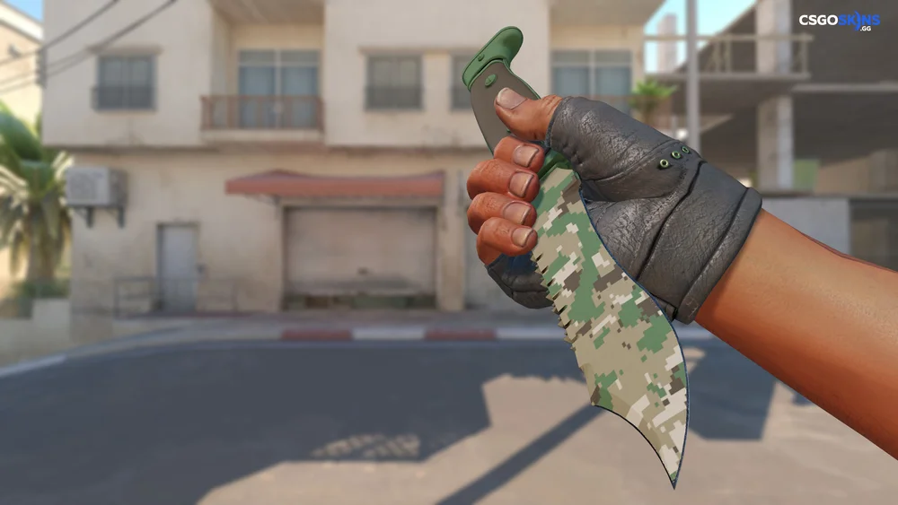 ★ Bowie Knife | Forest DDPAT Artwork