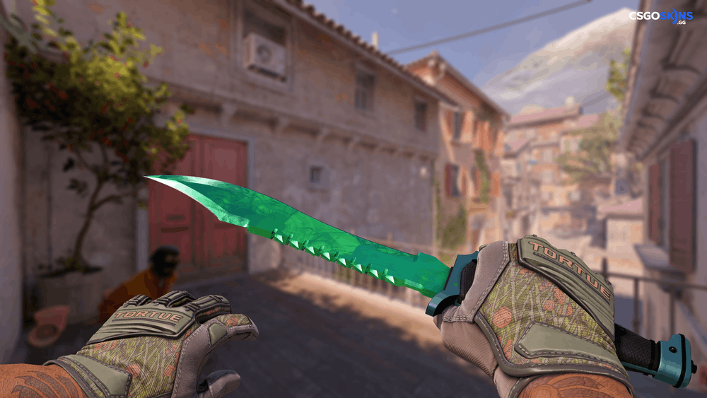 ★ Bowie Knife | Gamma Doppler Emerald Artwork