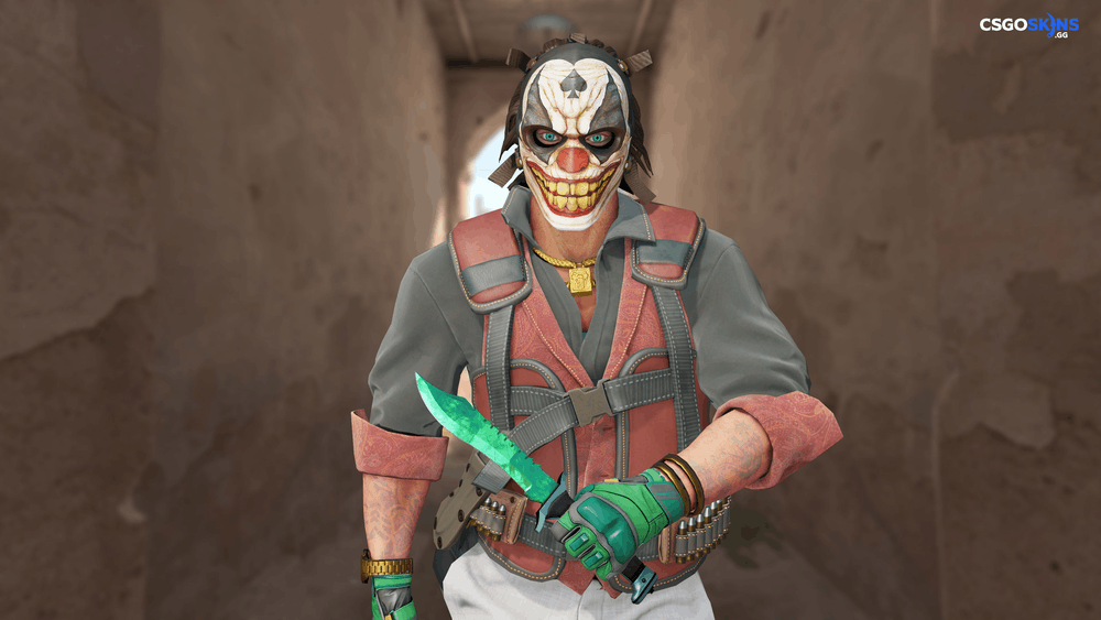 ★ Bowie Knife | Gamma Doppler Emerald Artwork