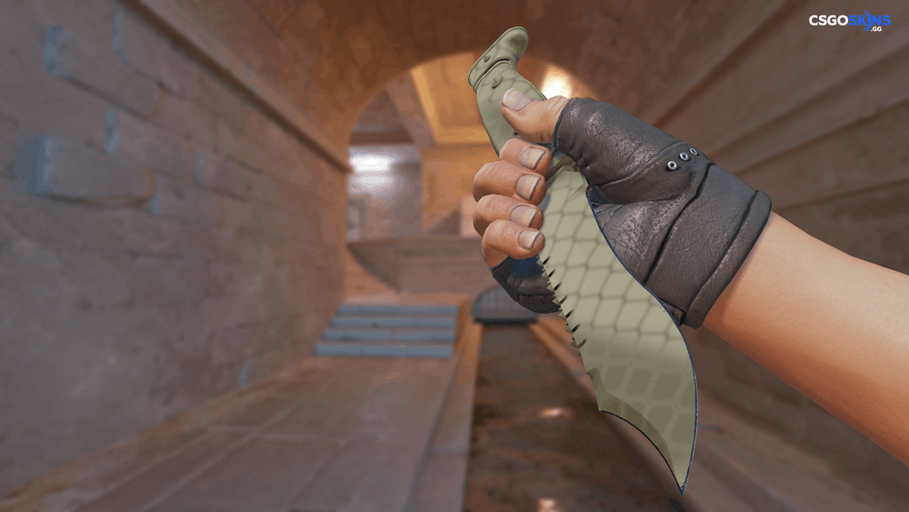 ★ Bowie Knife | Safari Mesh Artwork