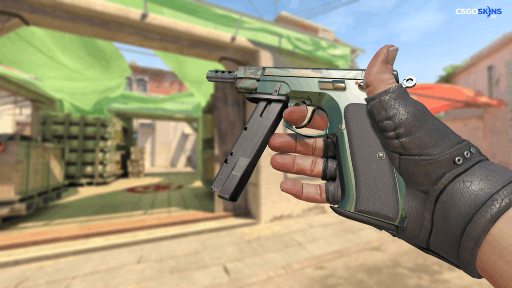 CZ75-Auto | Army Sheen Artwork