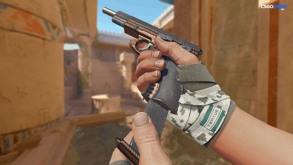 CZ75-Auto | Copper Fiber Artwork