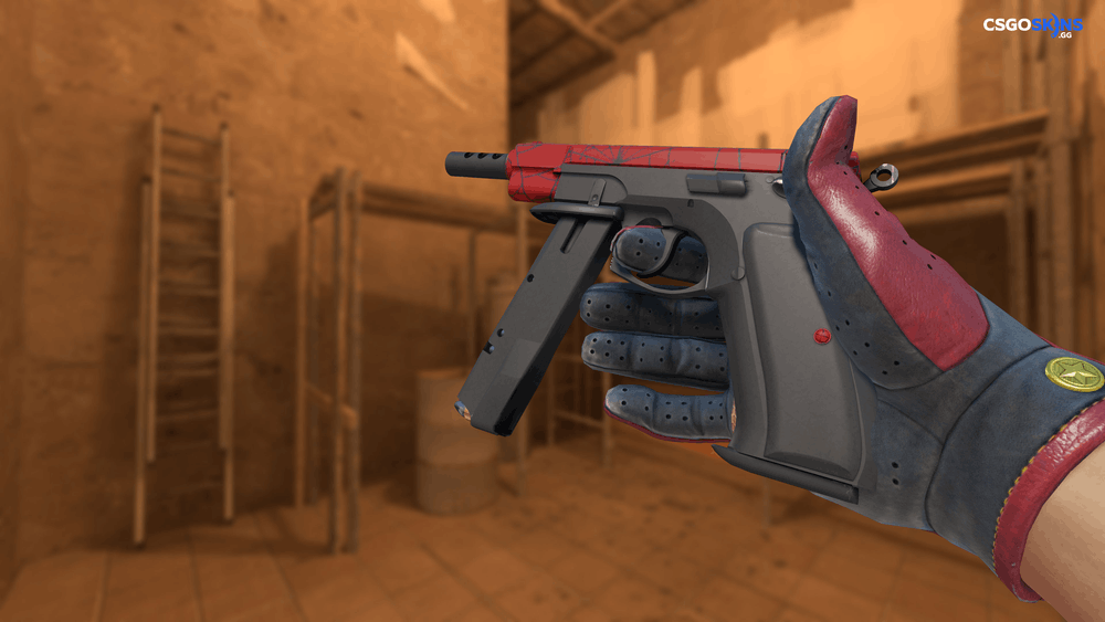 CZ75-Auto | Crimson Web Artwork