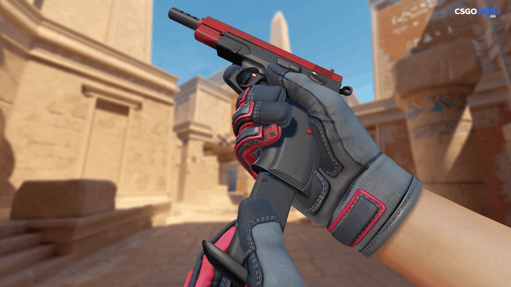 CZ75-Auto | Crimson Web Artwork