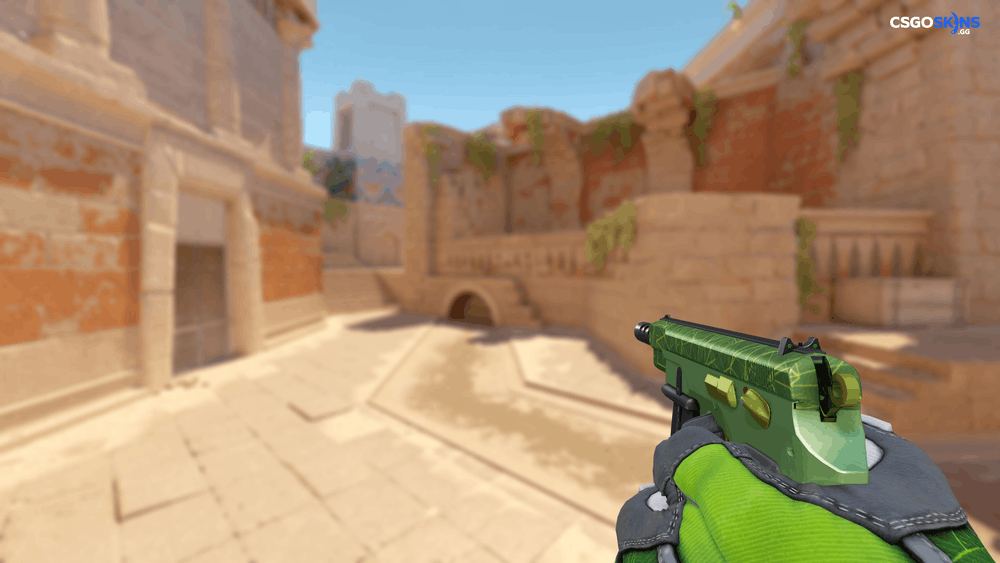 CZ75-Auto | Emerald Quartz Artwork