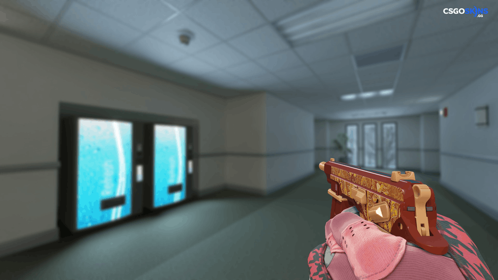 CZ75-Auto | Honey Paisley Artwork