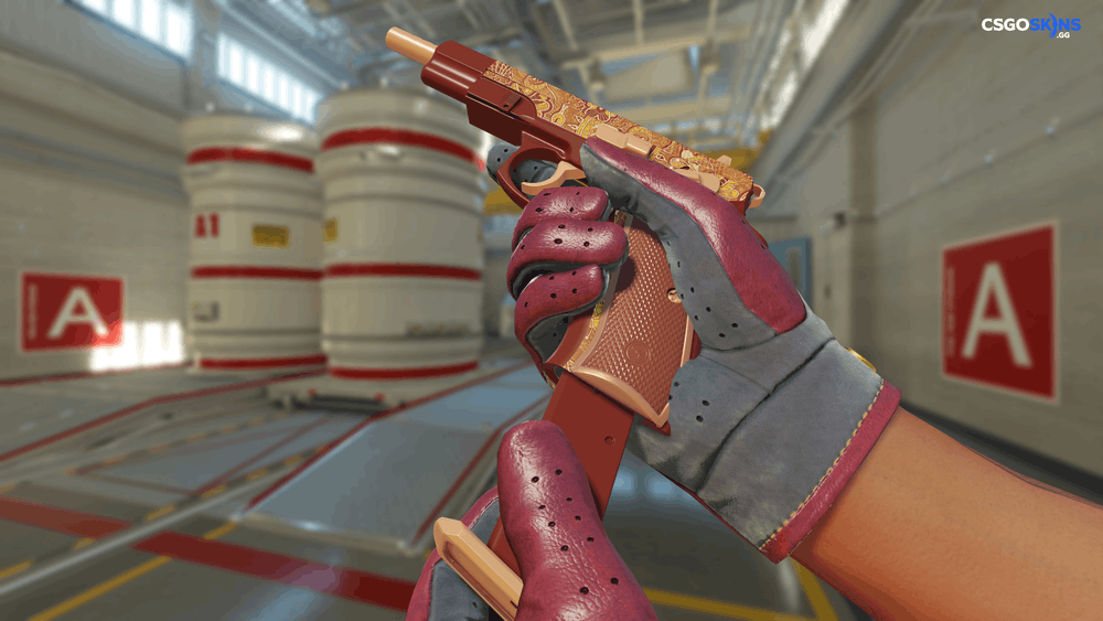 CZ75-Auto | Honey Paisley Artwork