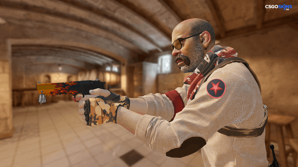 Charm | Austin 2025 Highlight | Two FalleN Pistol Headshots Artwork